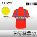 2015 SFVEST Workwear High Visibility Polo Shirt